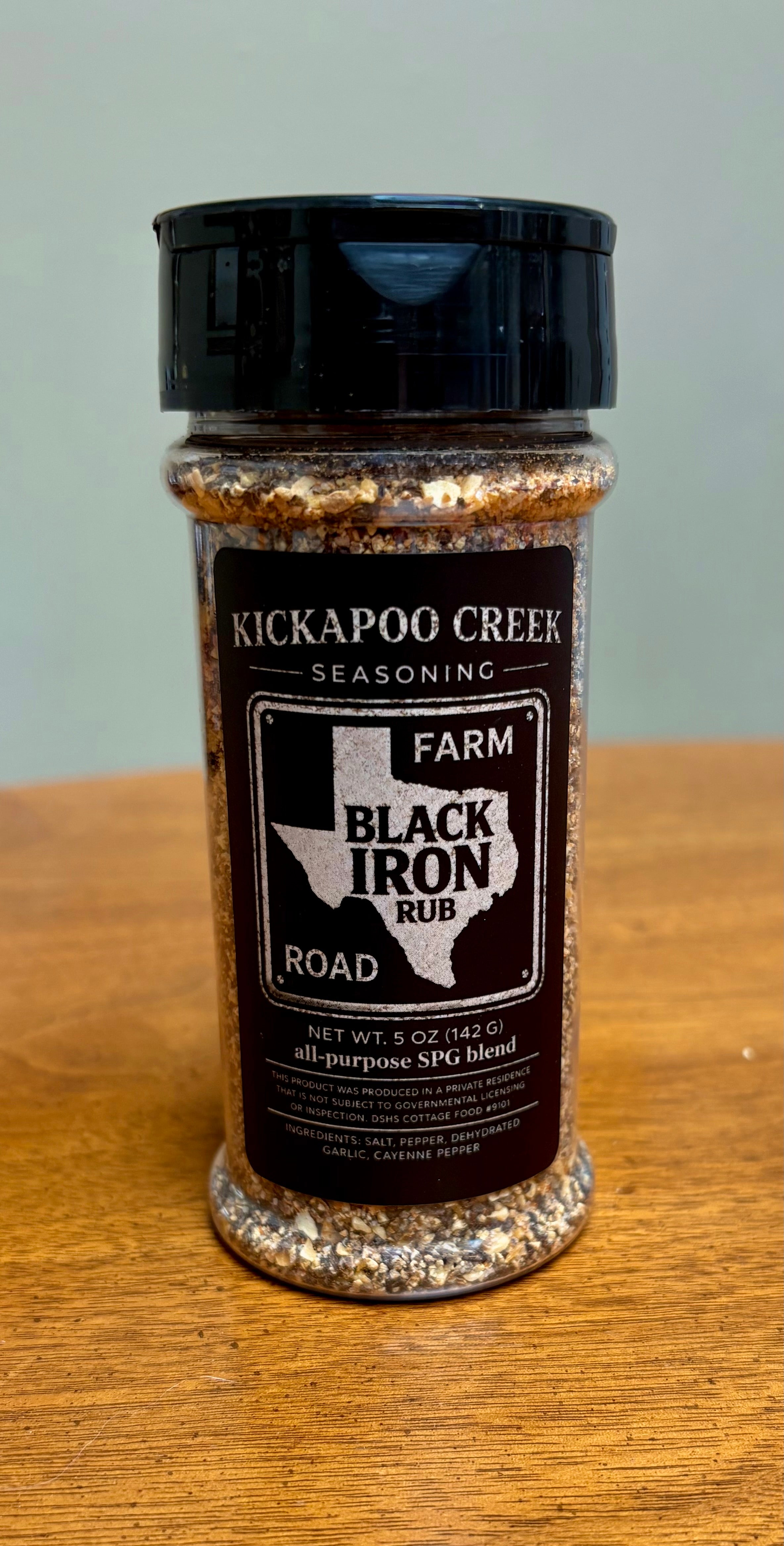 Black Iron Rub